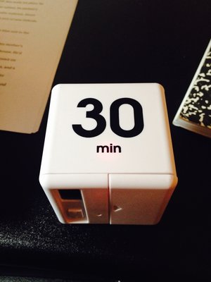 The timer used by Geeta Kothari for her Pomodoros.