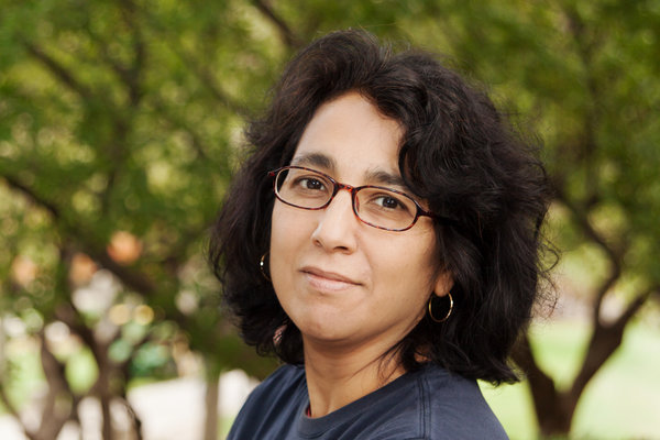 Author Geeta Kothari. Heather Kresge